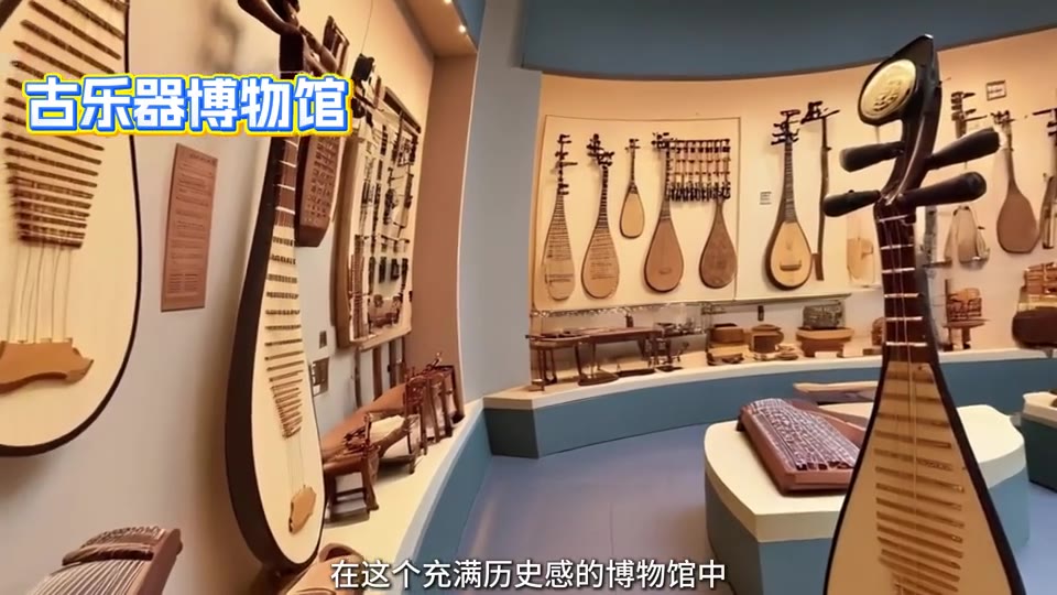 乐器博物馆里的琵琶与编钟